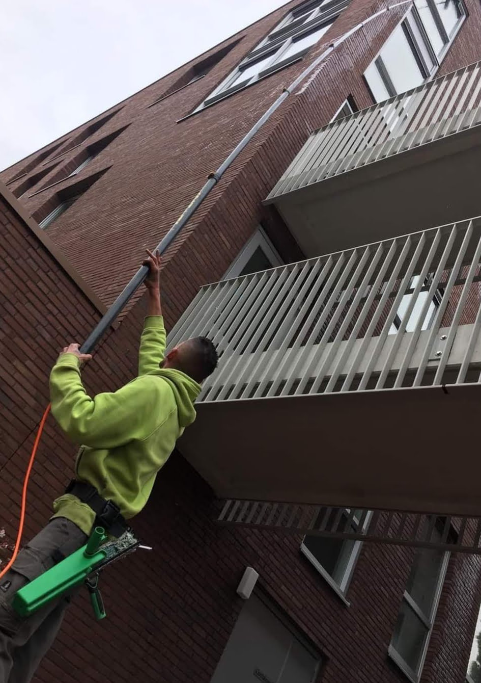 Welkom, Diensten, Projecten, Glasbewassing